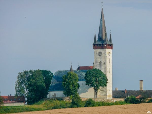 Spišský Štvrtok - widok na kostol sv. Ladislava