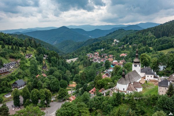 Špania Dolina-panorama